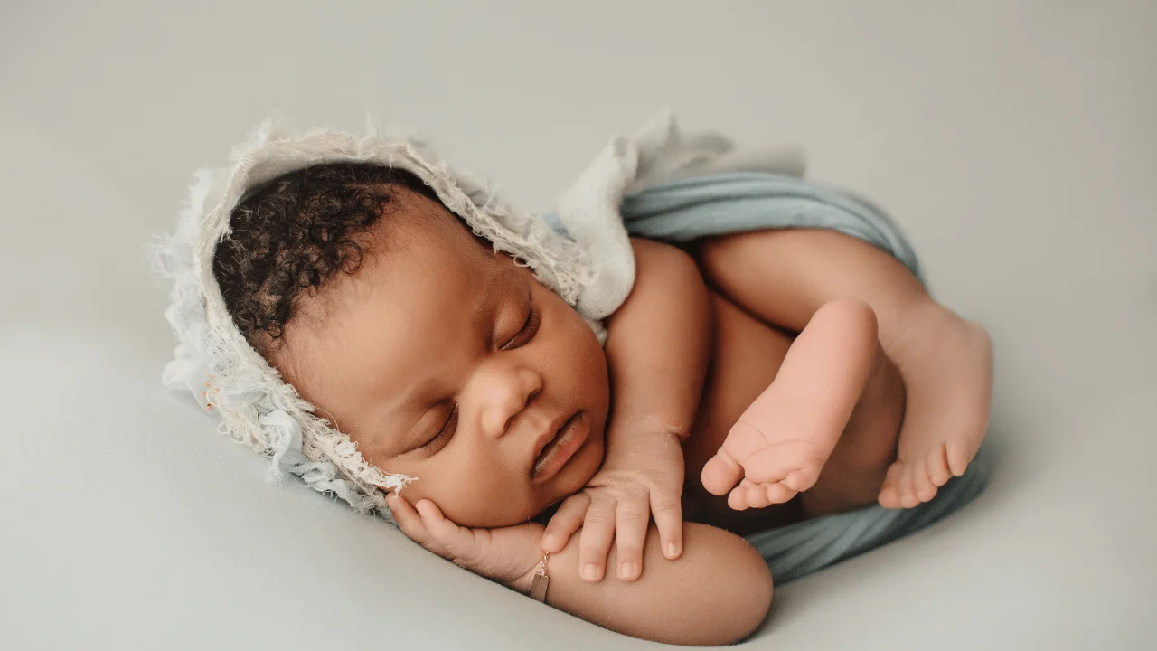 Newborn and 1-Week-Old Baby