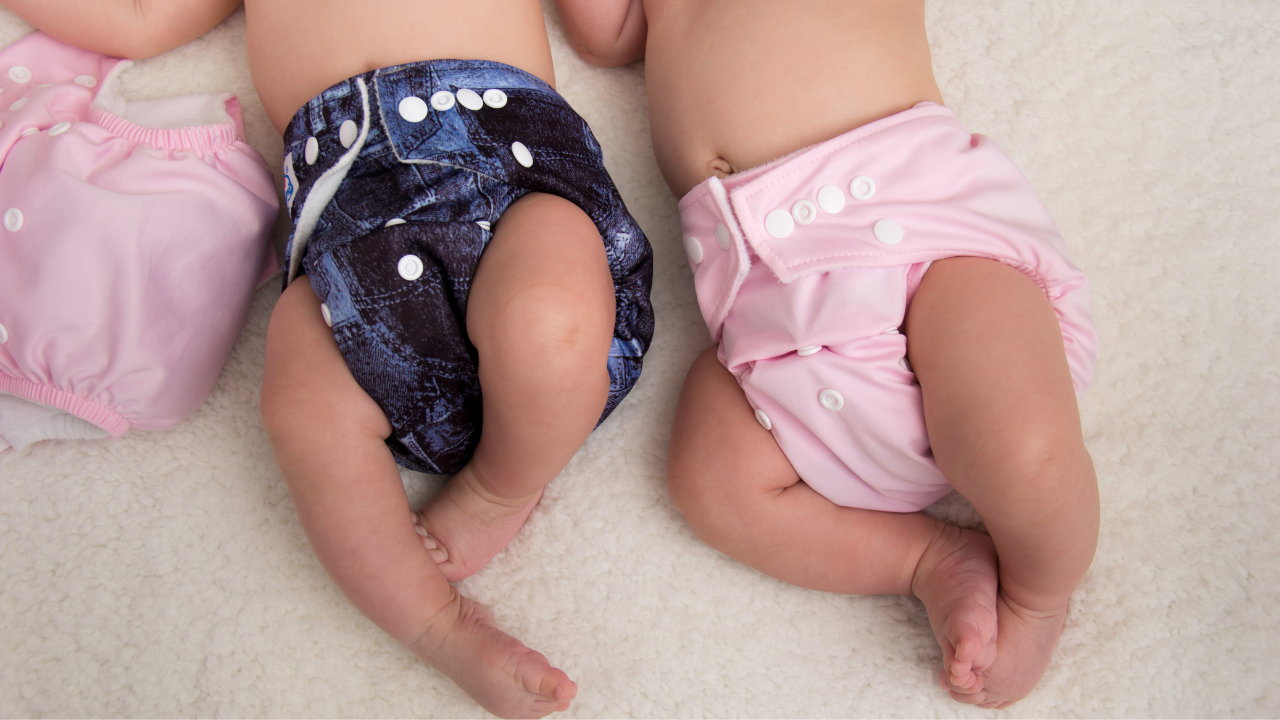 How to change a cloth diaper