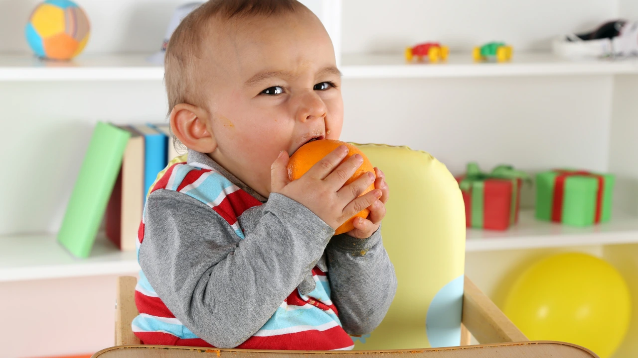 When can babies have oranges?